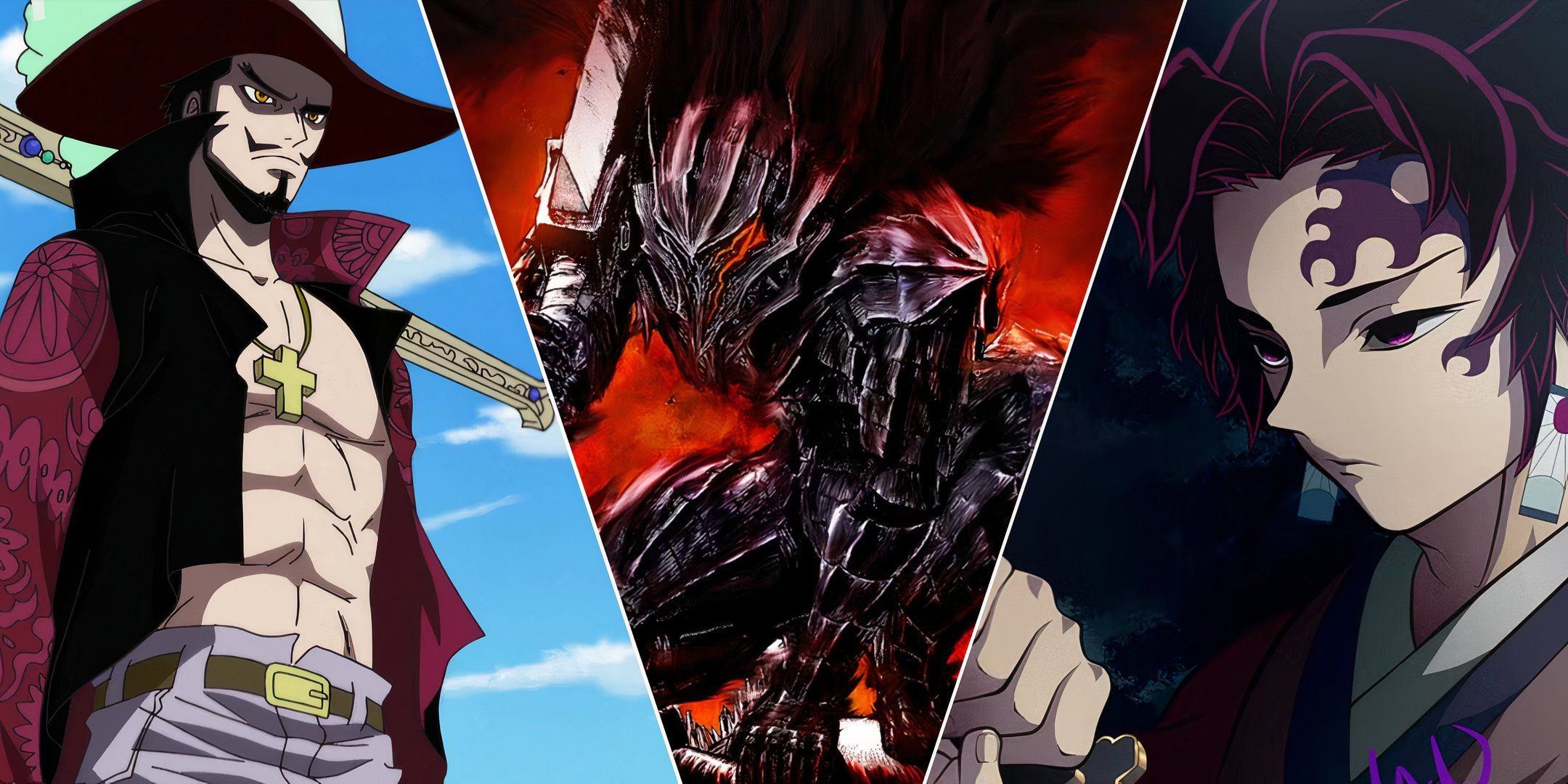 Dracule Mihawk, Berserk, Yoriichi