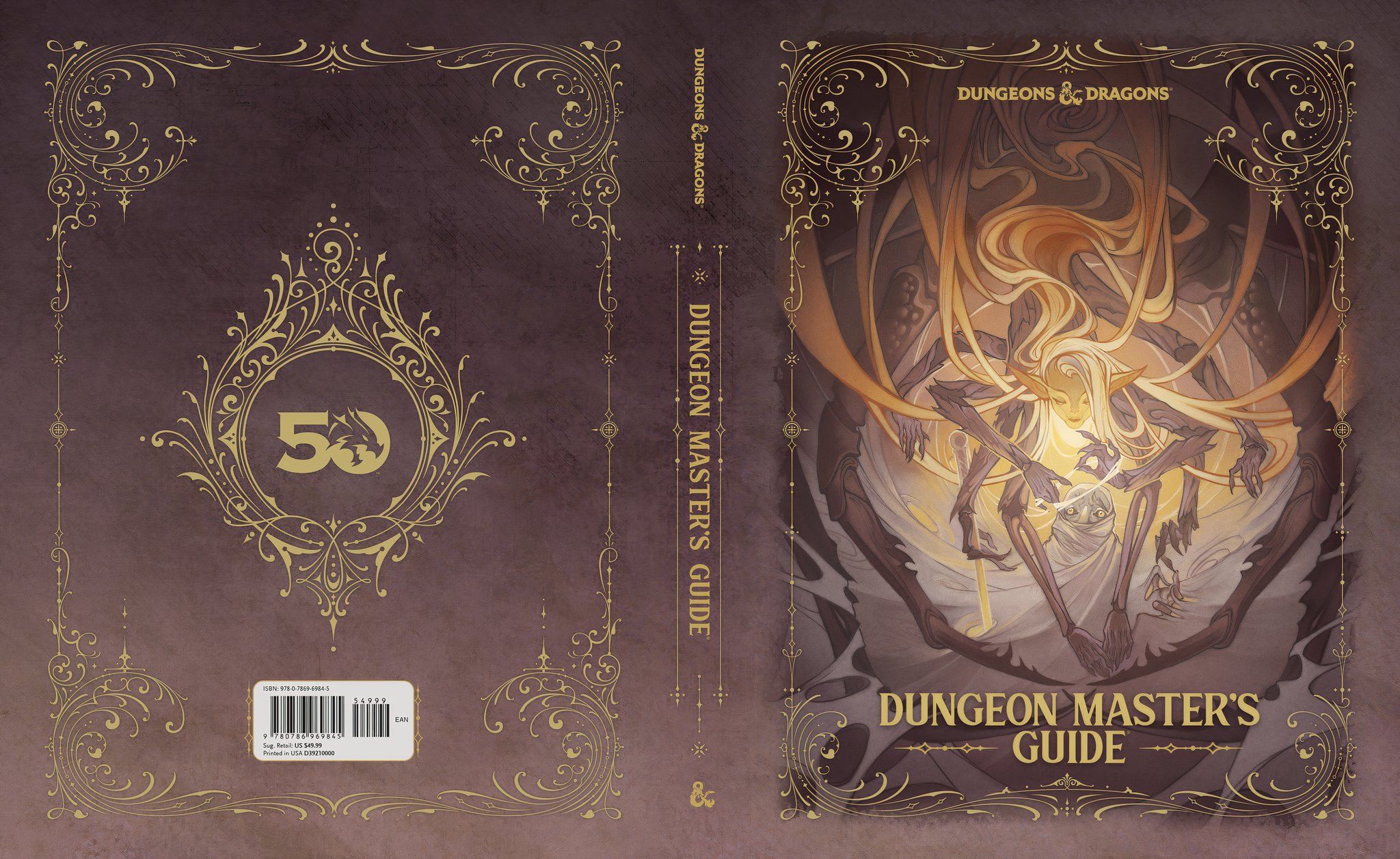 2024 Dungeon Master's Guide Alternate Art Cover by Olena Richards. 