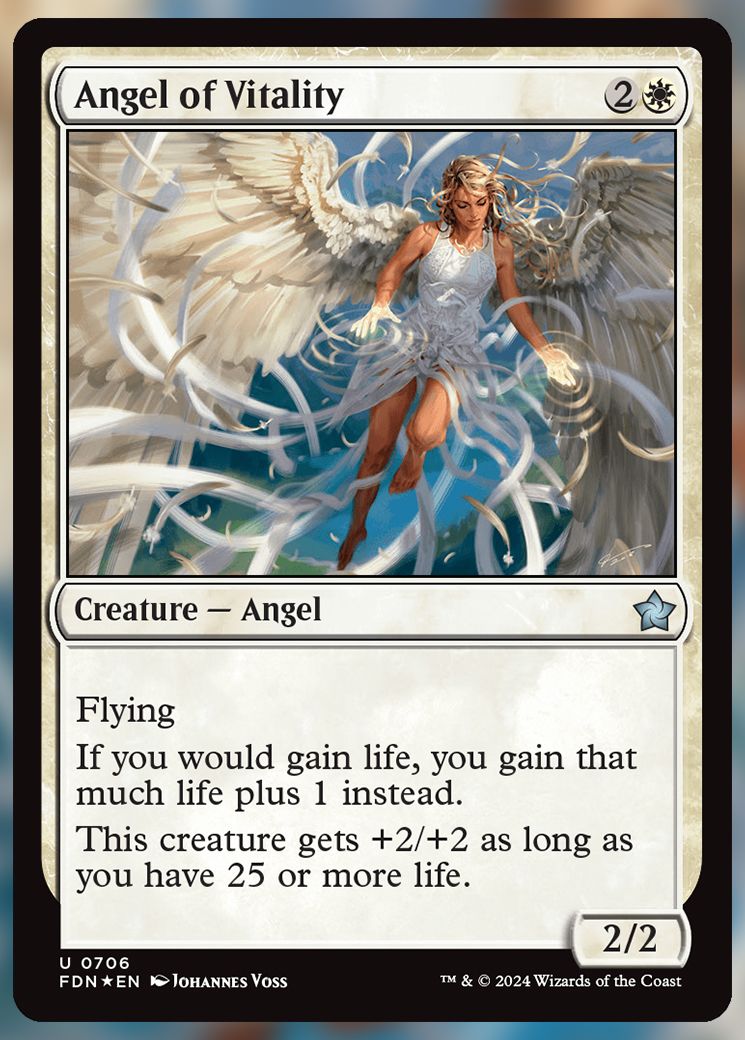 Angel of Vitality MTG Card.