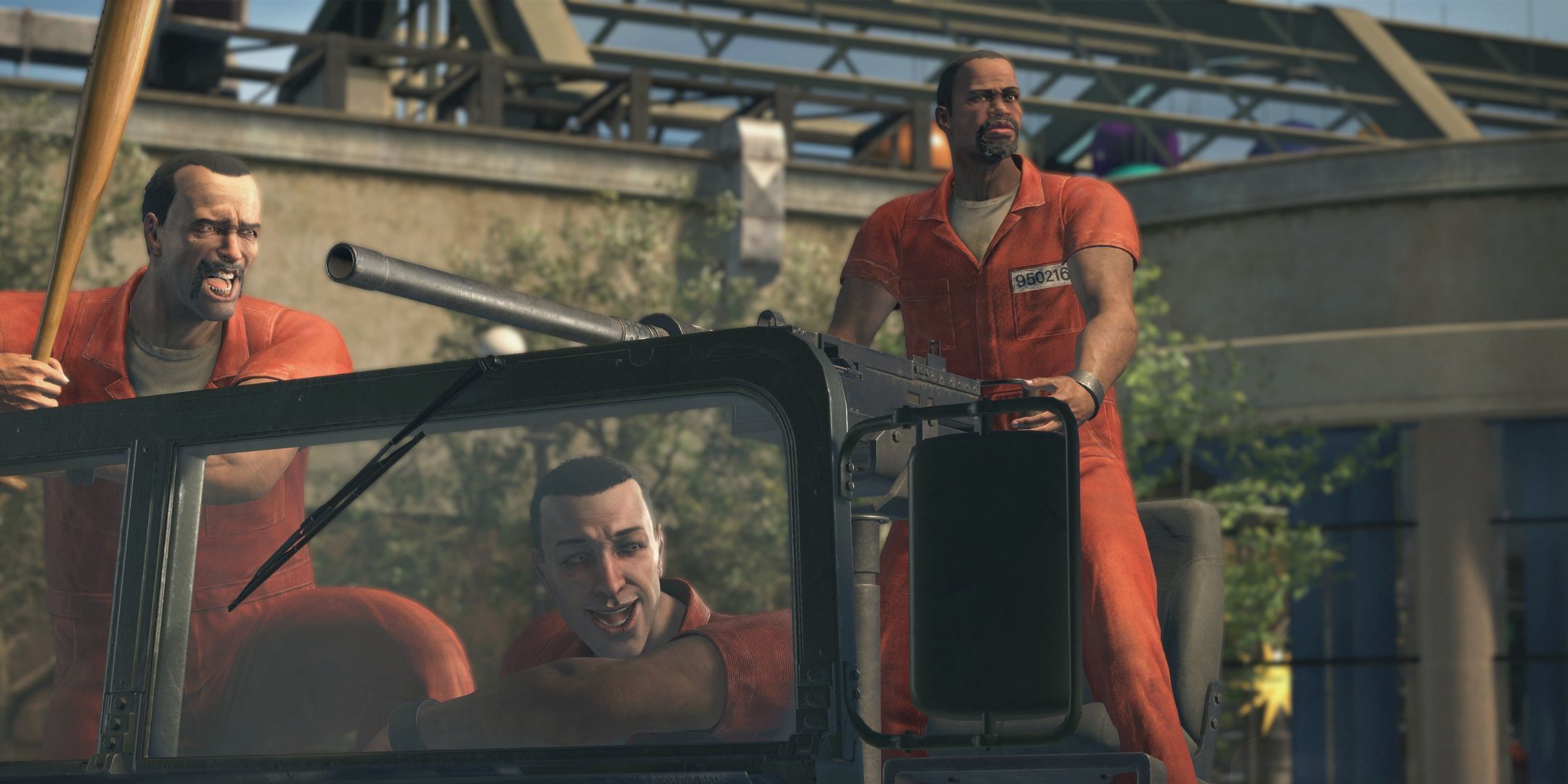 The Convicts in Dead Rising Deluxe Remaster.