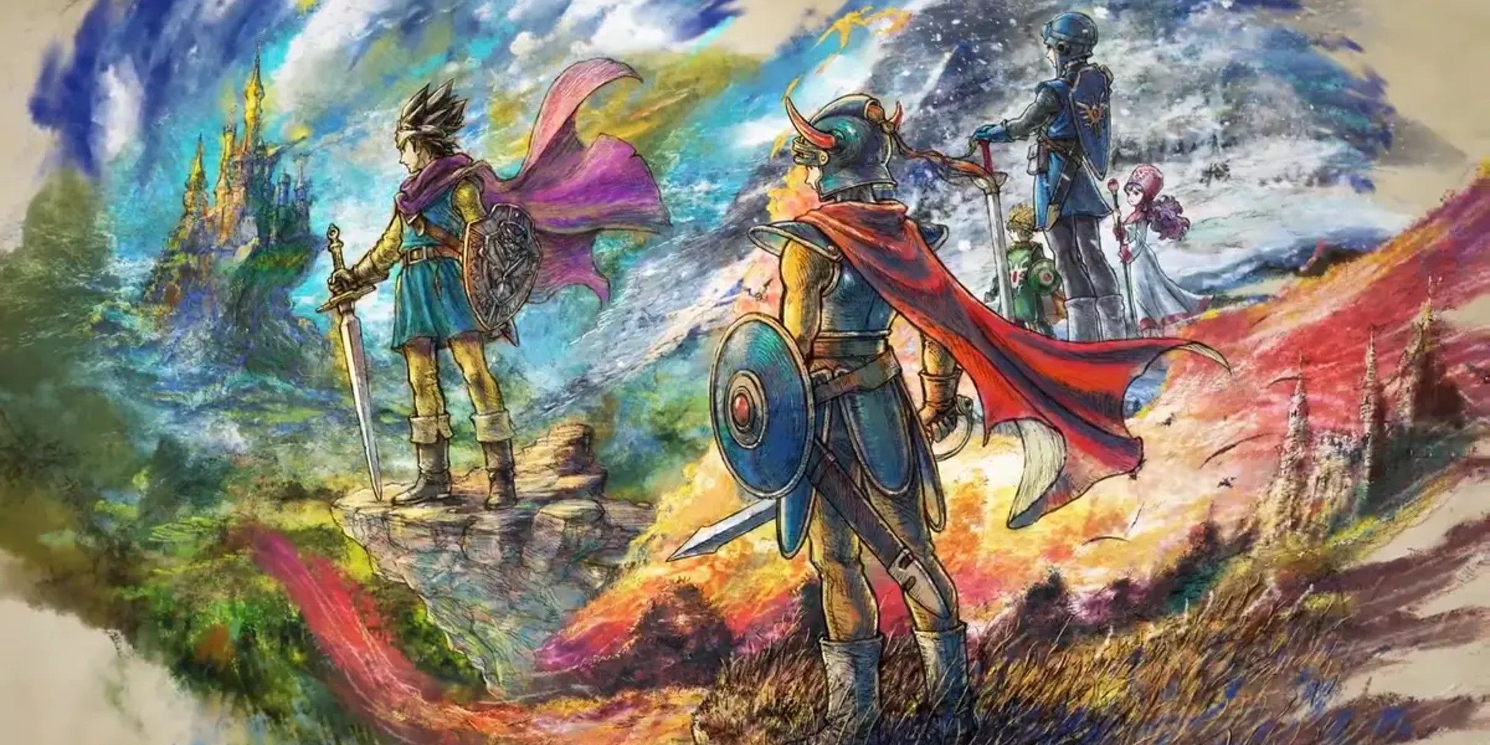 Dragon Quest Timeline Dragon Quest 1, 2, and 3