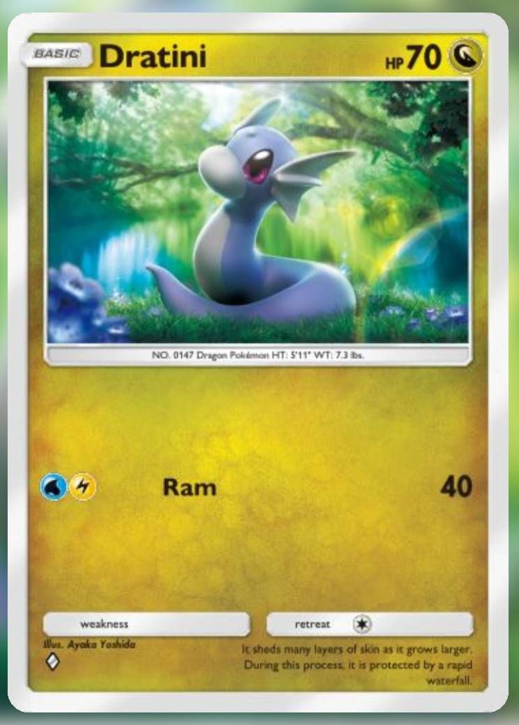Ny karatra Dratini, avy amin'ny Genetic Apex.