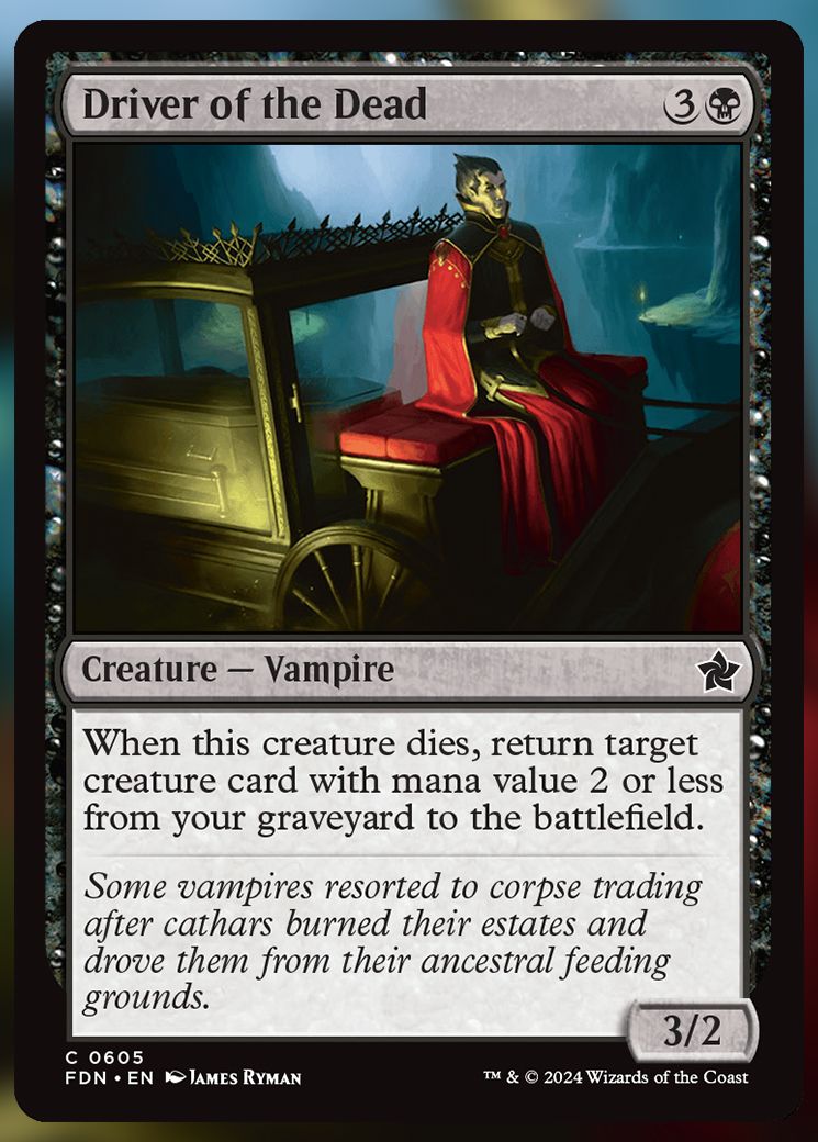 Driver of the Dead MTG Card.