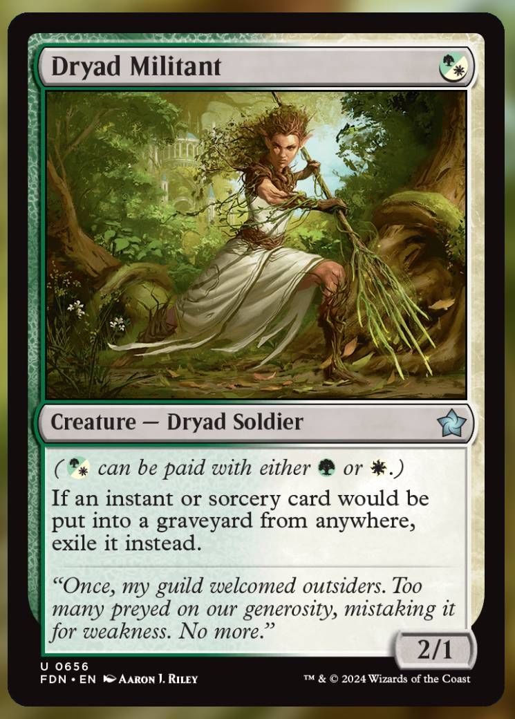 Dryad Militant