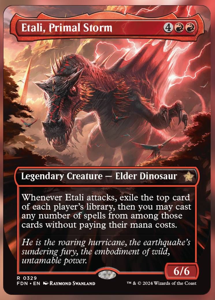 Etali, Primal Storm Alt Art