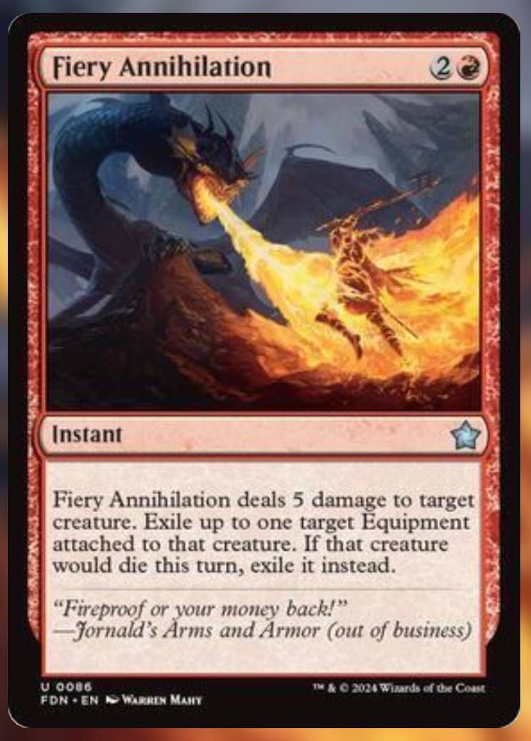 Fiery Annihilation