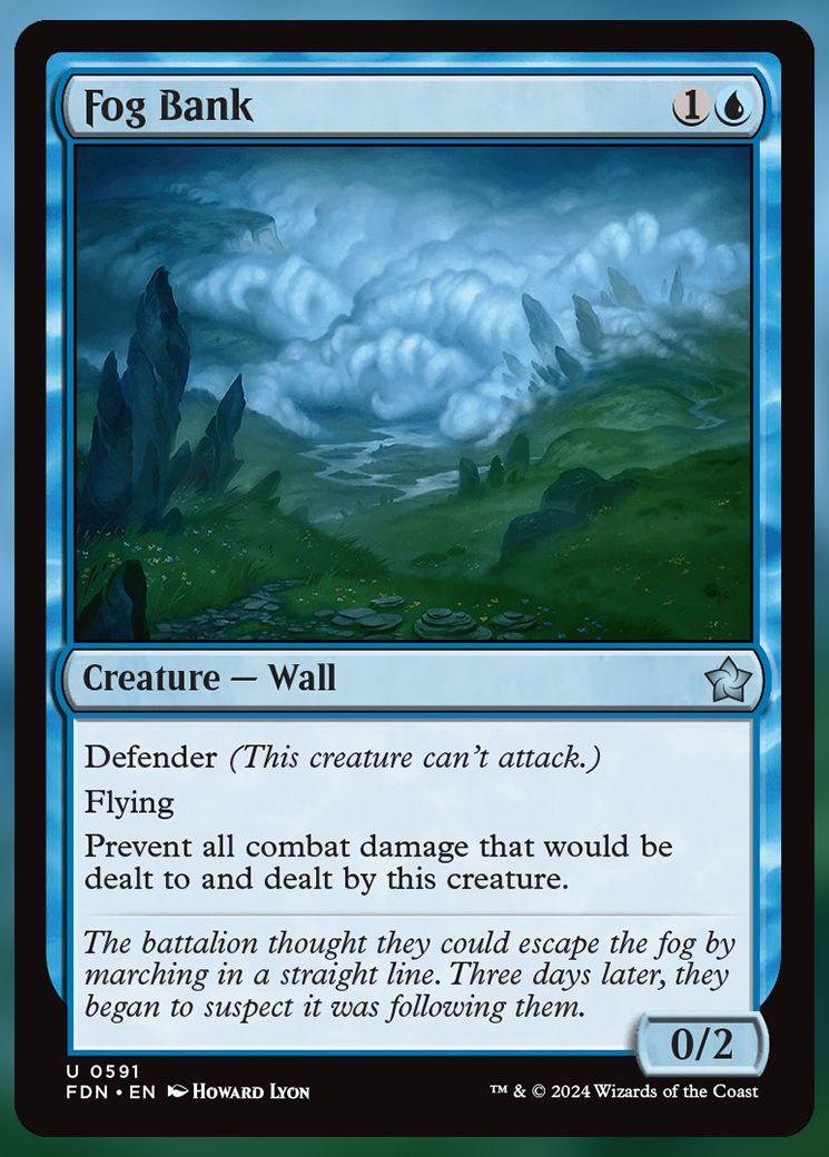 Fog Bank MTG Card.