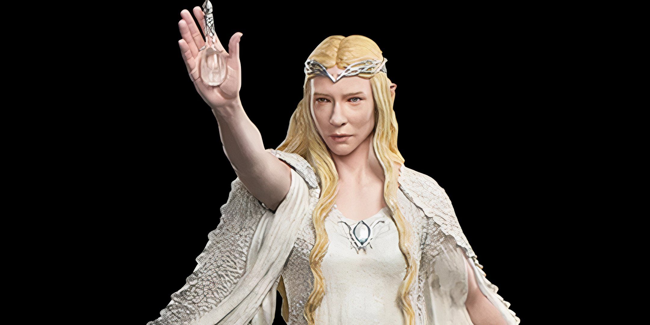 Galadriel in Dol Guldur from The Hobbit: Battle of Five Armies.