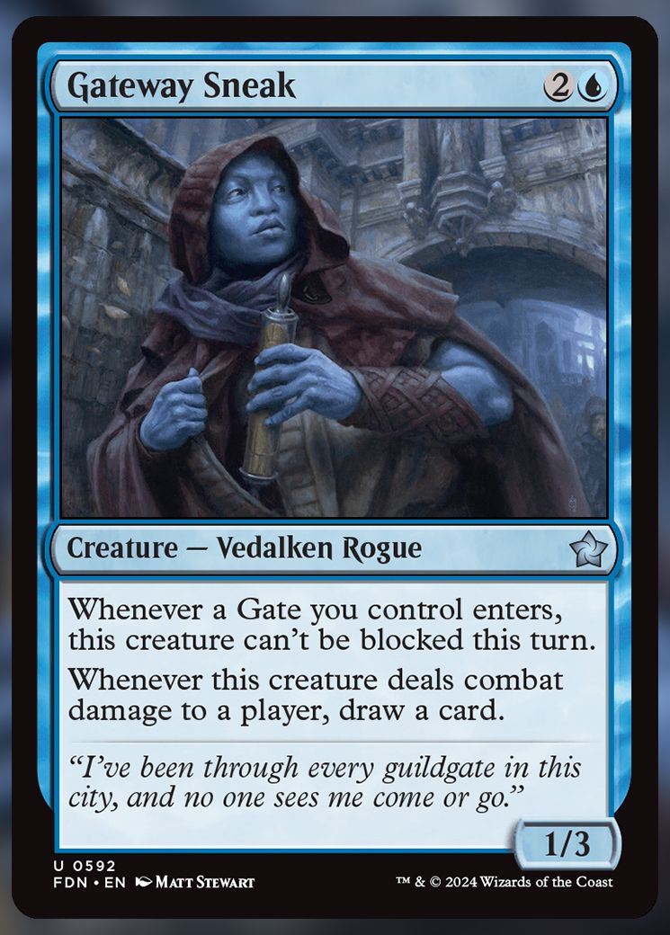 Gateway Sneak MTG Card.