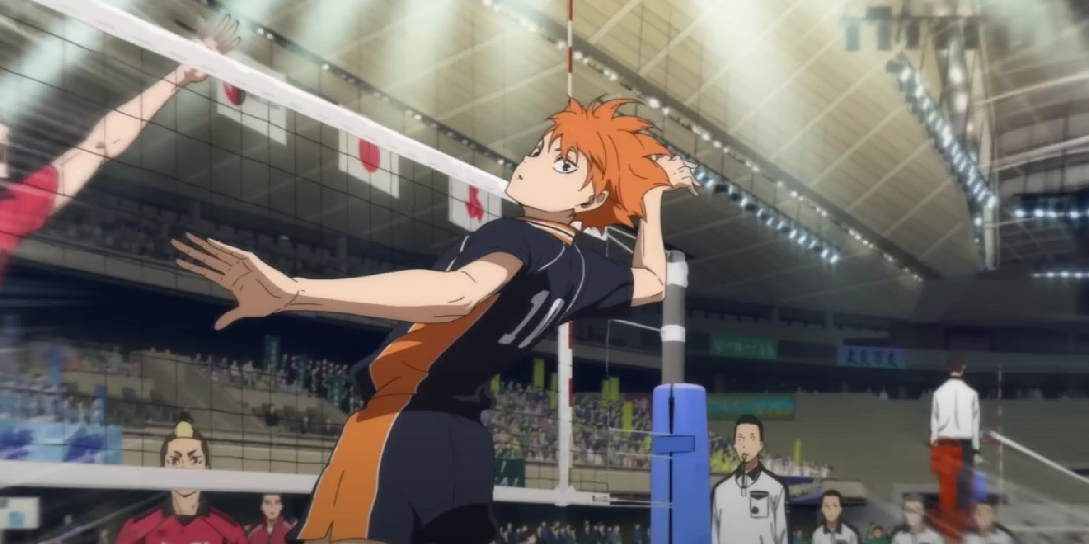 Haikyu image showing its main character.