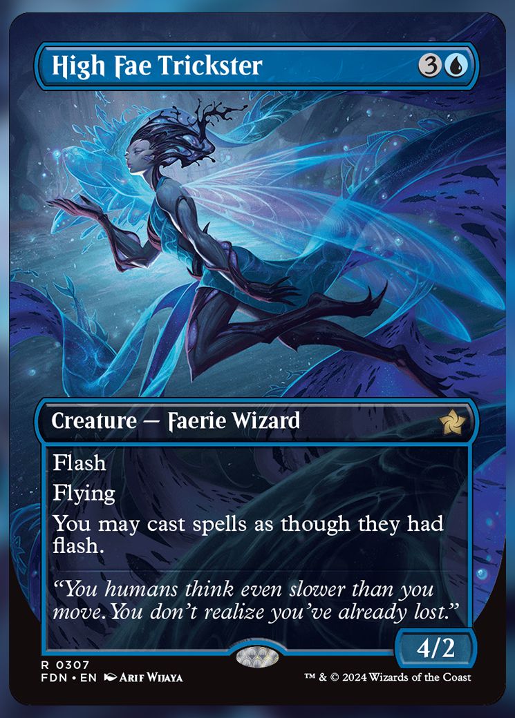 High Fae Trickster alt-art