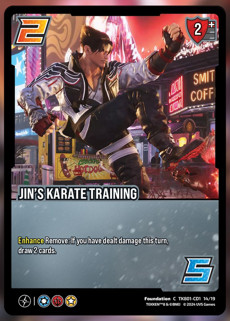 Эксклюзивные спойлеры Jin And Jun Clash Deck — UniVersus