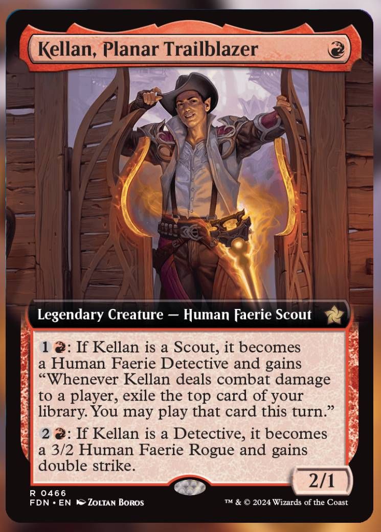 Kellan, Planar Trailblazer Alt Art 1