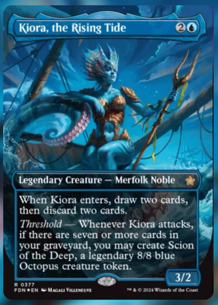 Kiora, the Rising Tide Alt Art