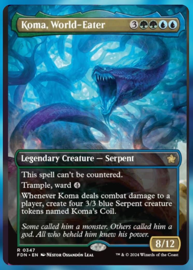 Koma, World-Eater Alt Art