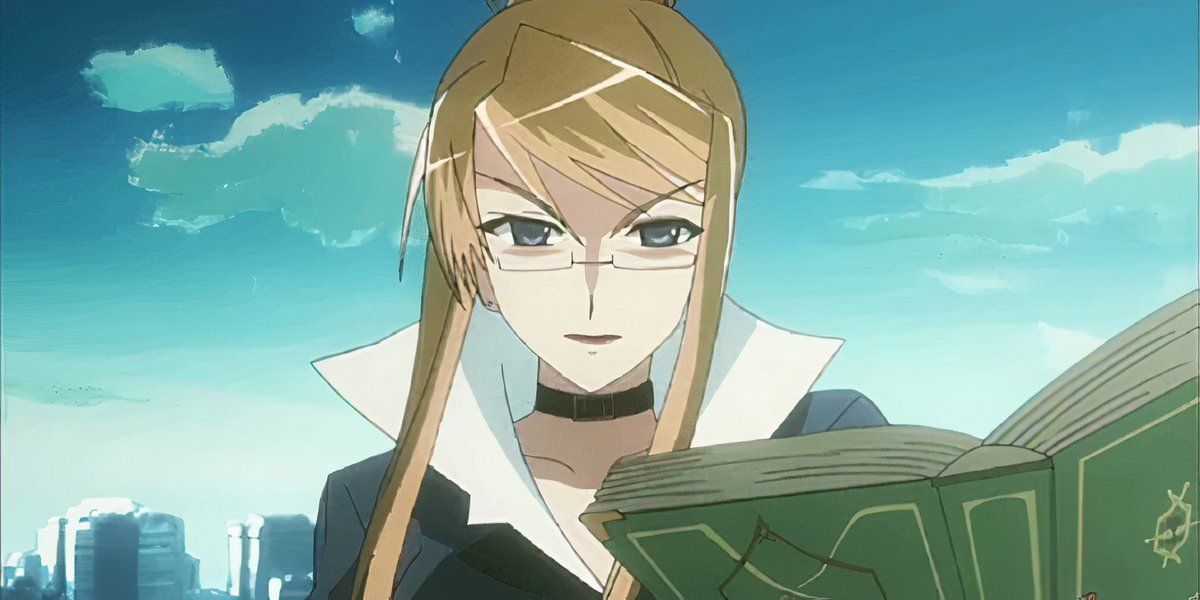 A close-up of Margery Daw from Shakugan No Shana.