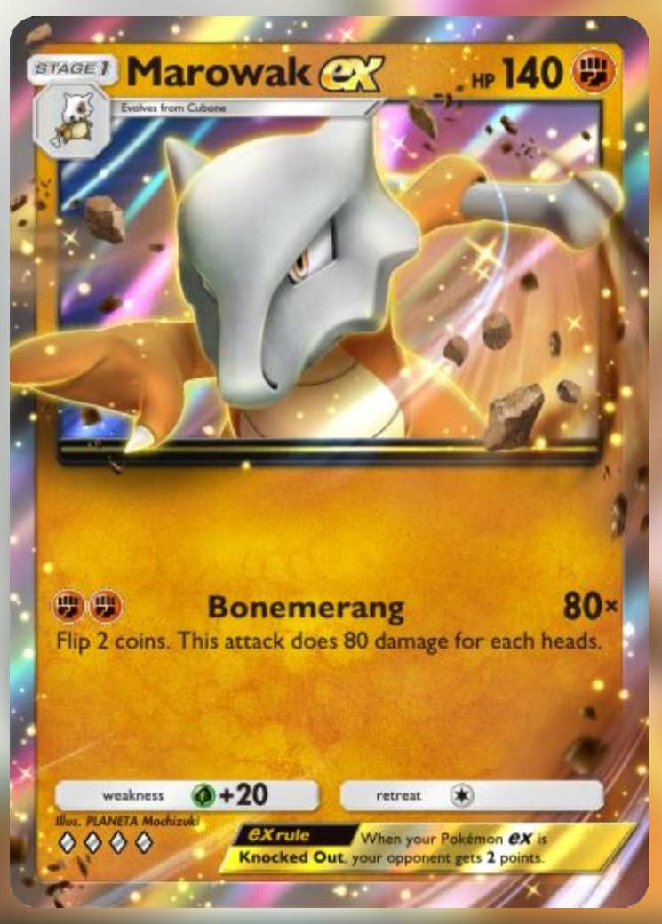 Ny karatra Marowak ex avy amin'ny Genetic Apex