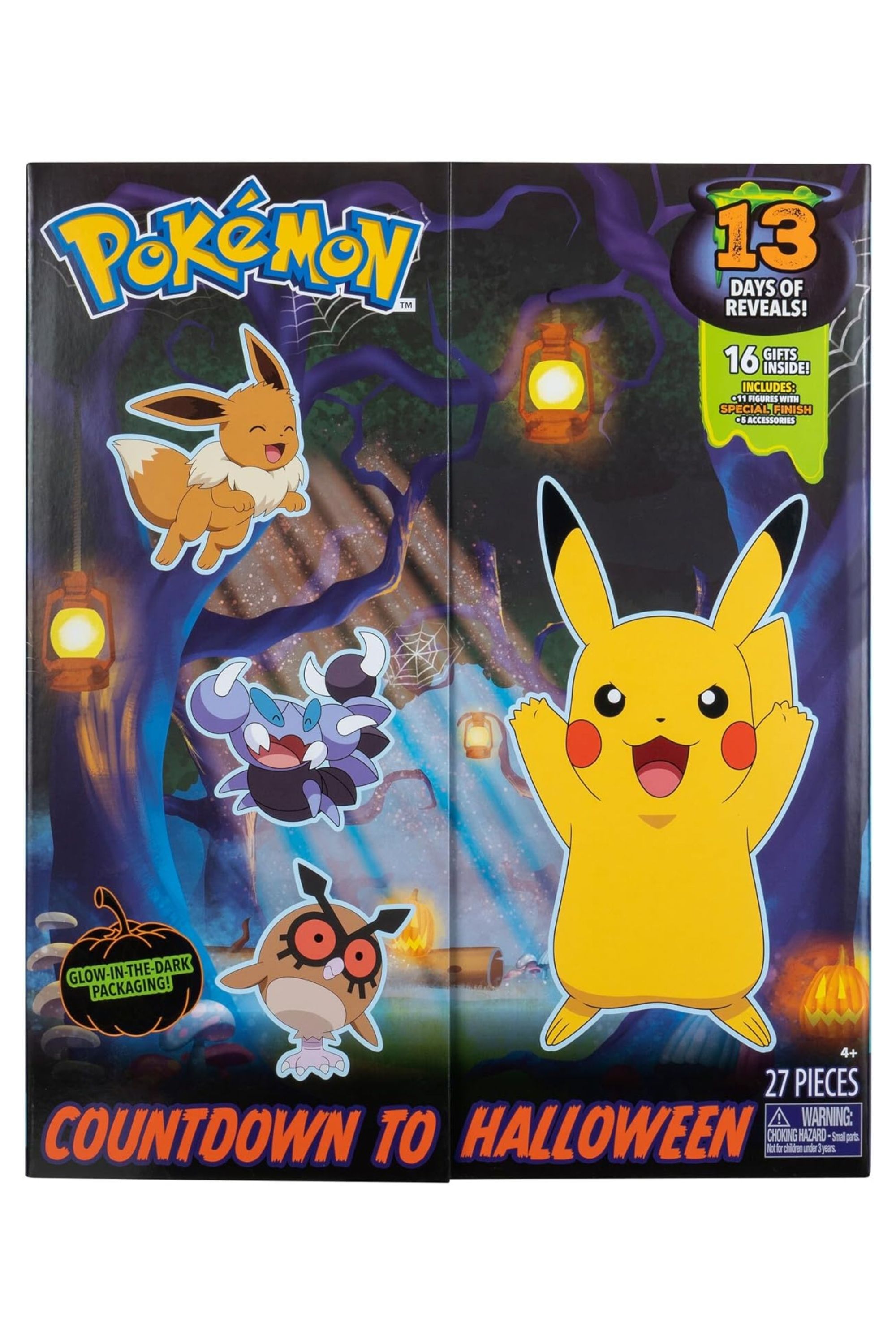 تقویم ظهور هالووین 2024 پوکمون در آمازون در دسترس است 2 تقویم ظهور هالووین Pokemon 2024