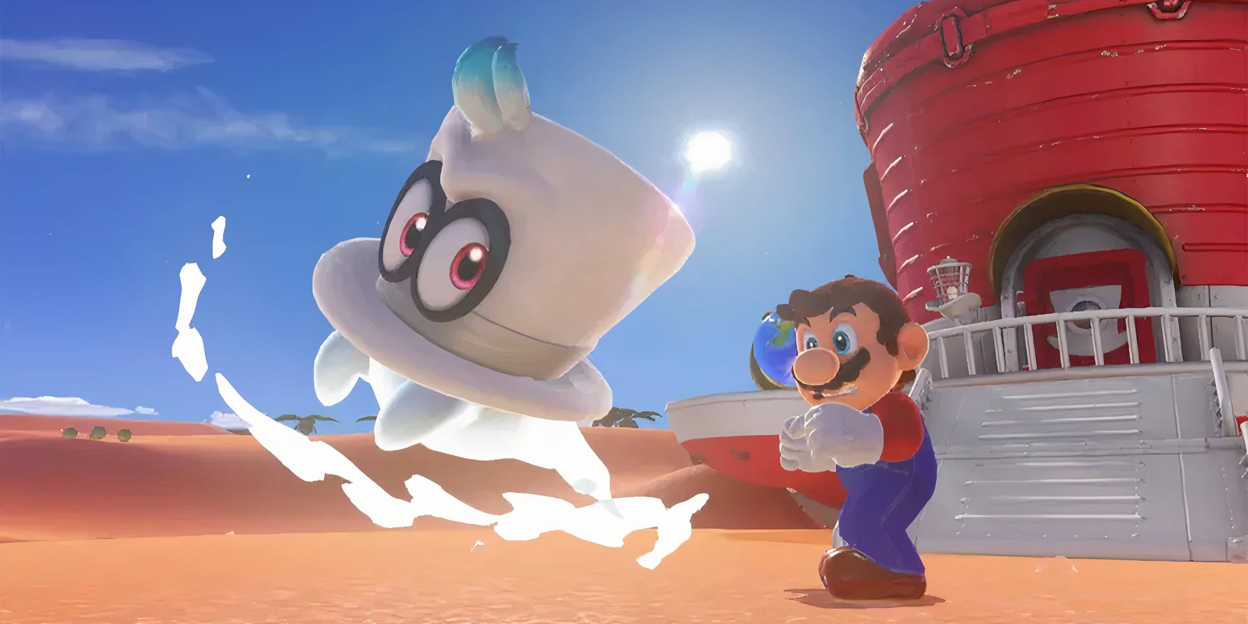 Tazza SUPER MARIO ODYSSEY – Cappy Throw – Ceramica 325 Ml – Regalo Per Gamers