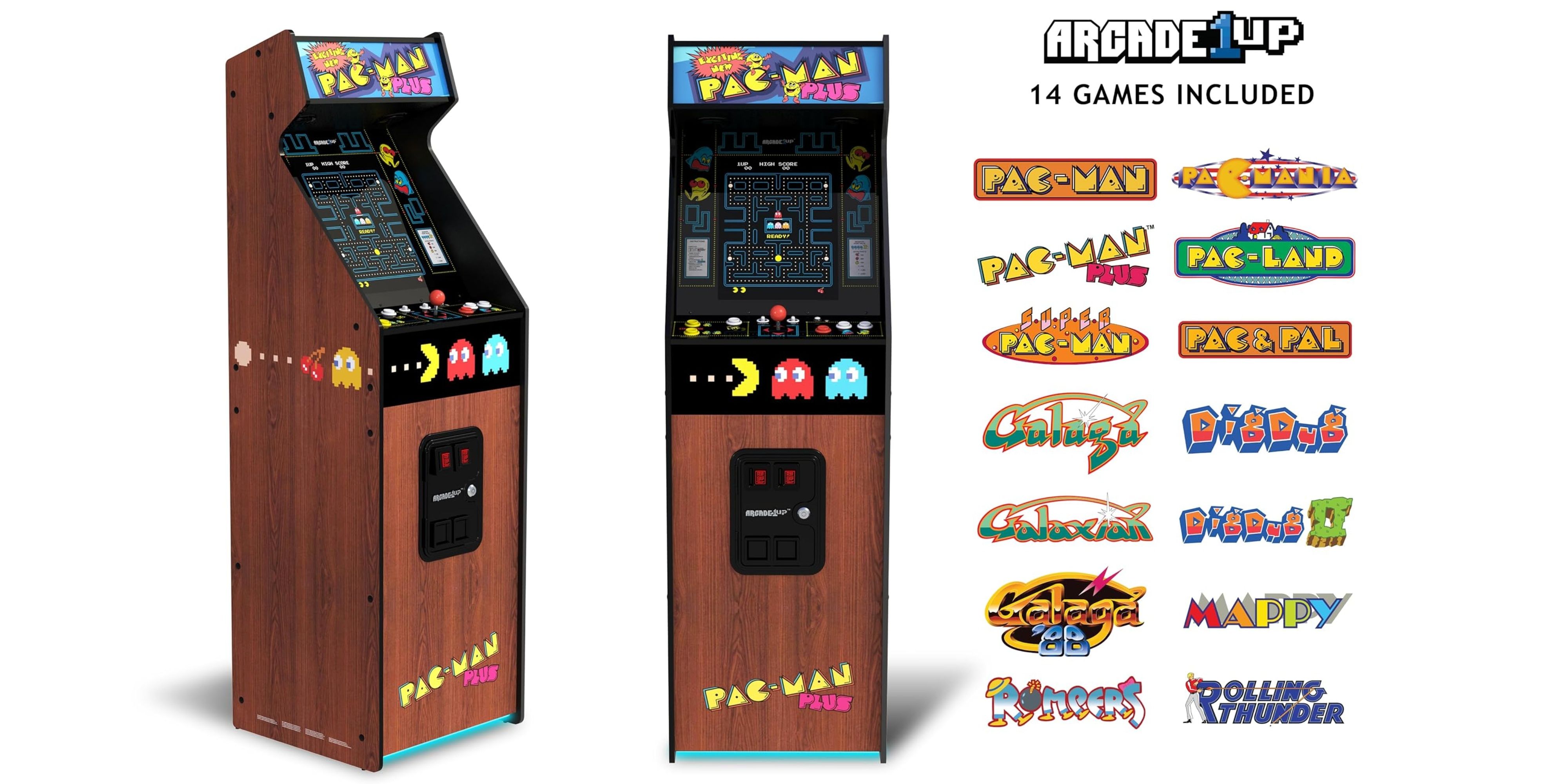 Arcade1Up Reveals Pac-Man Plus Deluxe Machine And It's Available Now