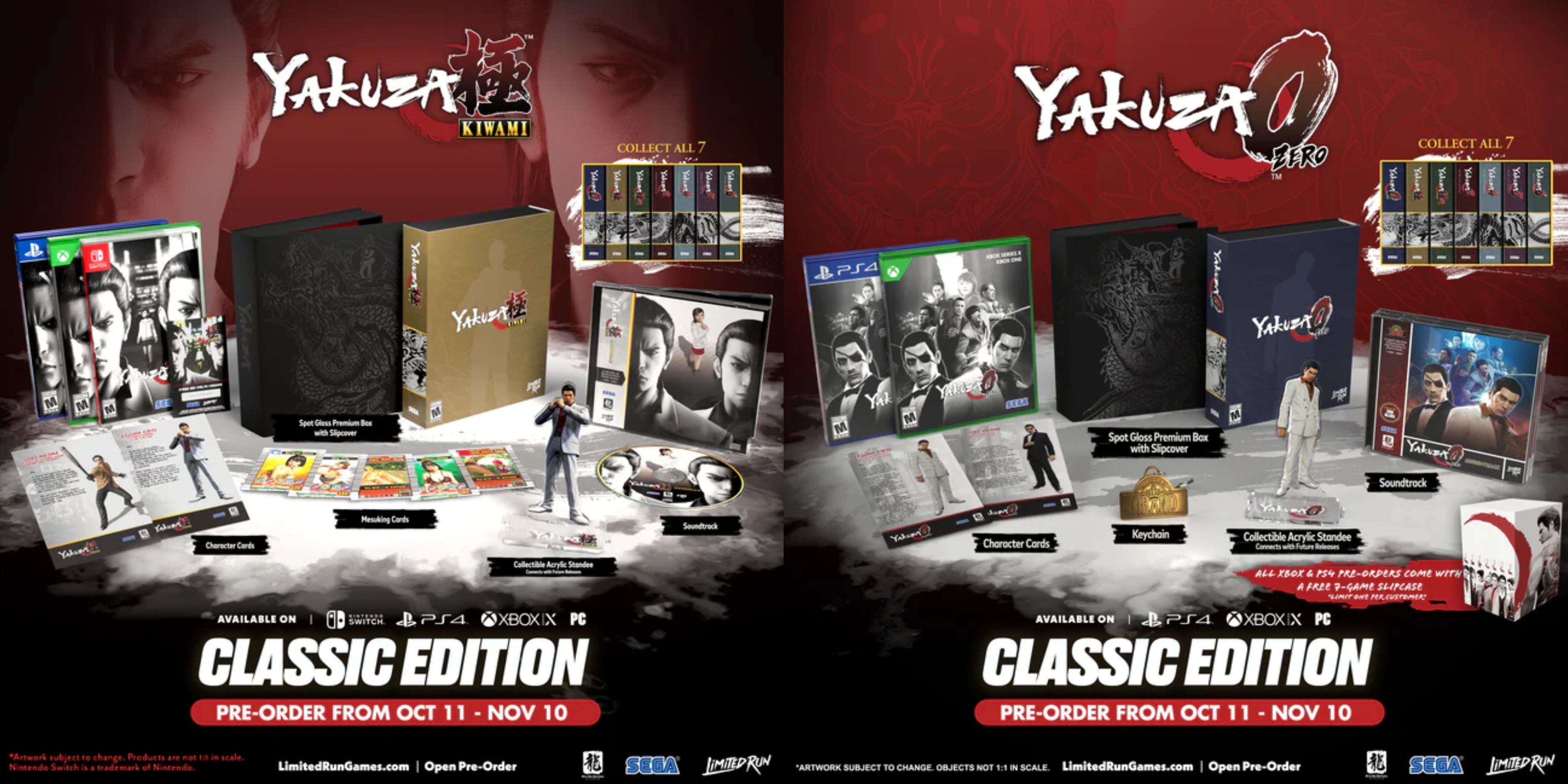 Limited Run Games выпускает коллекционное издание серии Yakuza