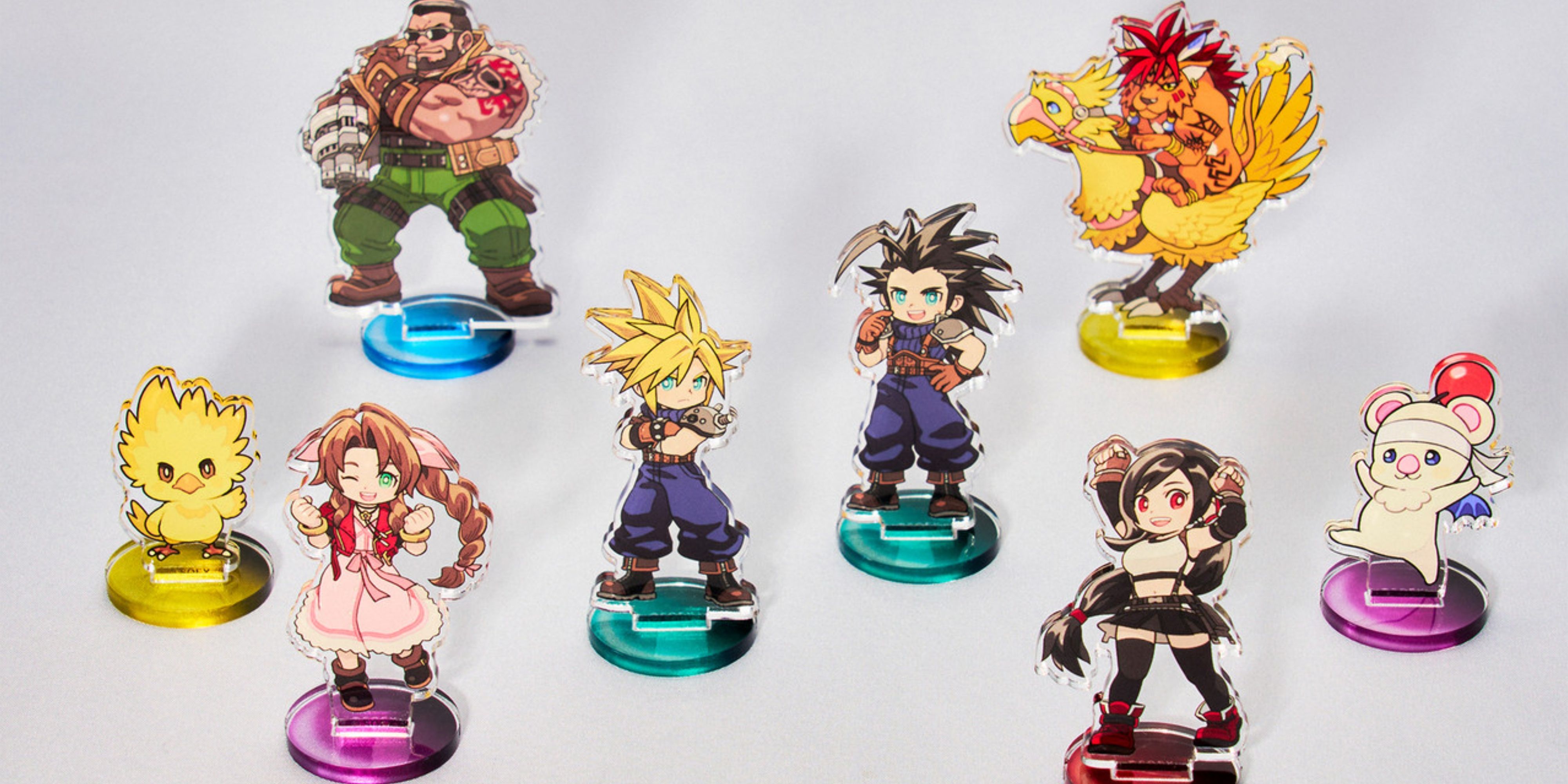 Final fantasy 7 rebirth s acrylic figures are only available in blind boxes