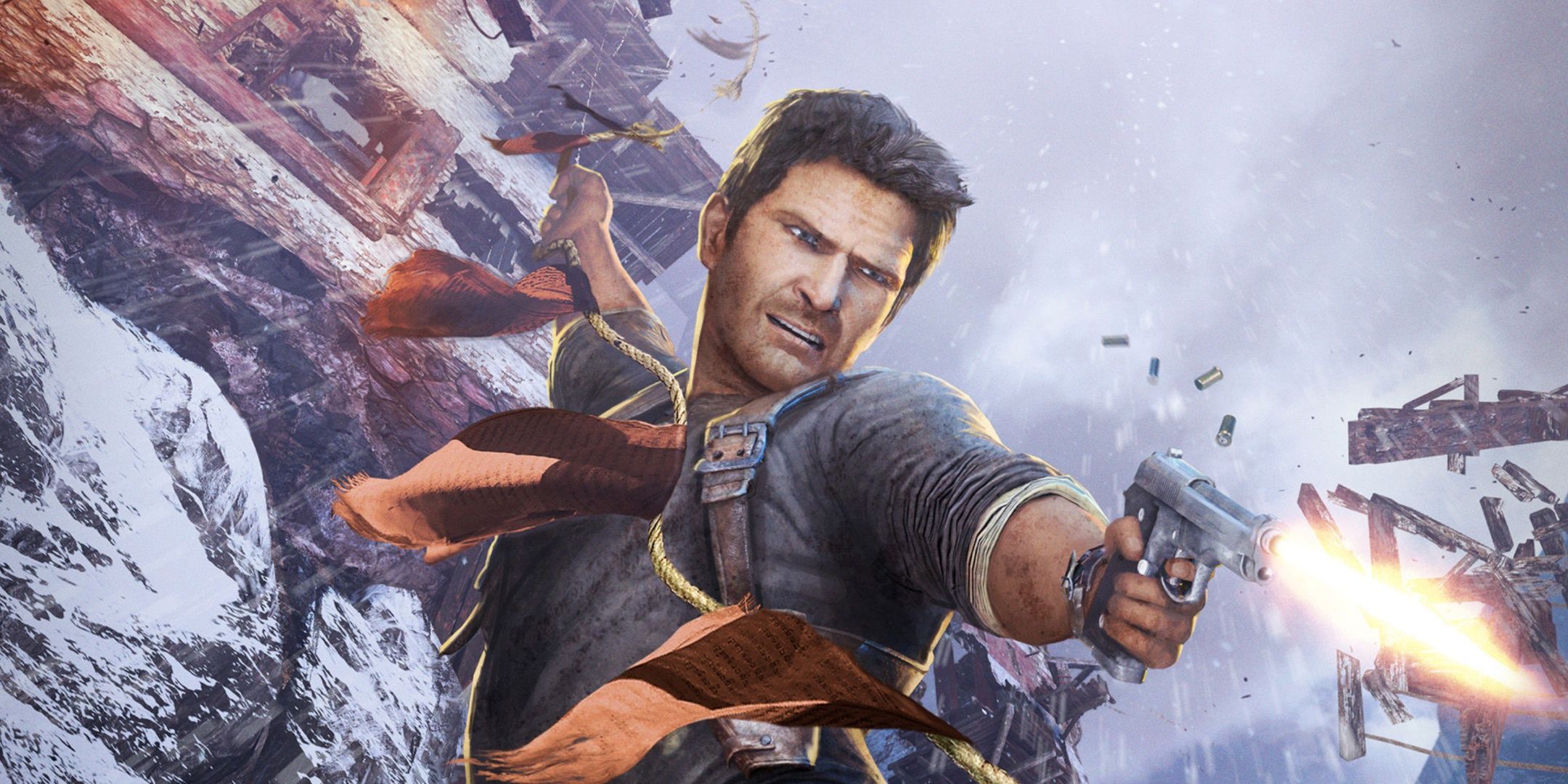 Uncharted 2: Among Thieves key art