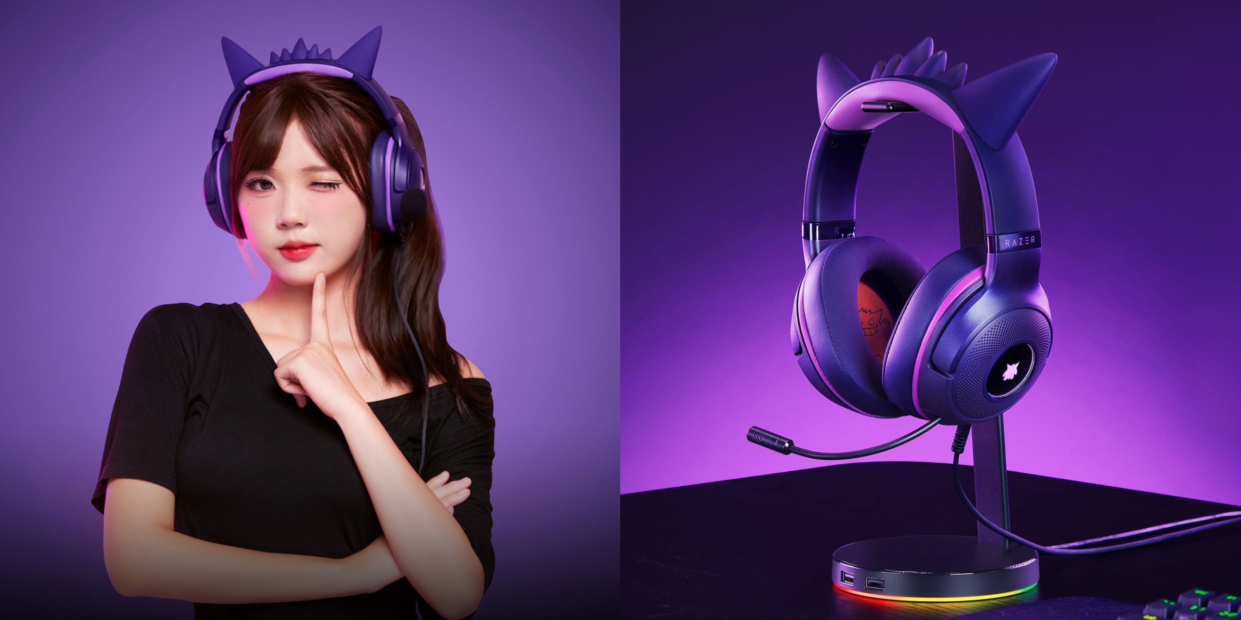 Razer официально представляет свою гарнитуру Gengar Kitty V2