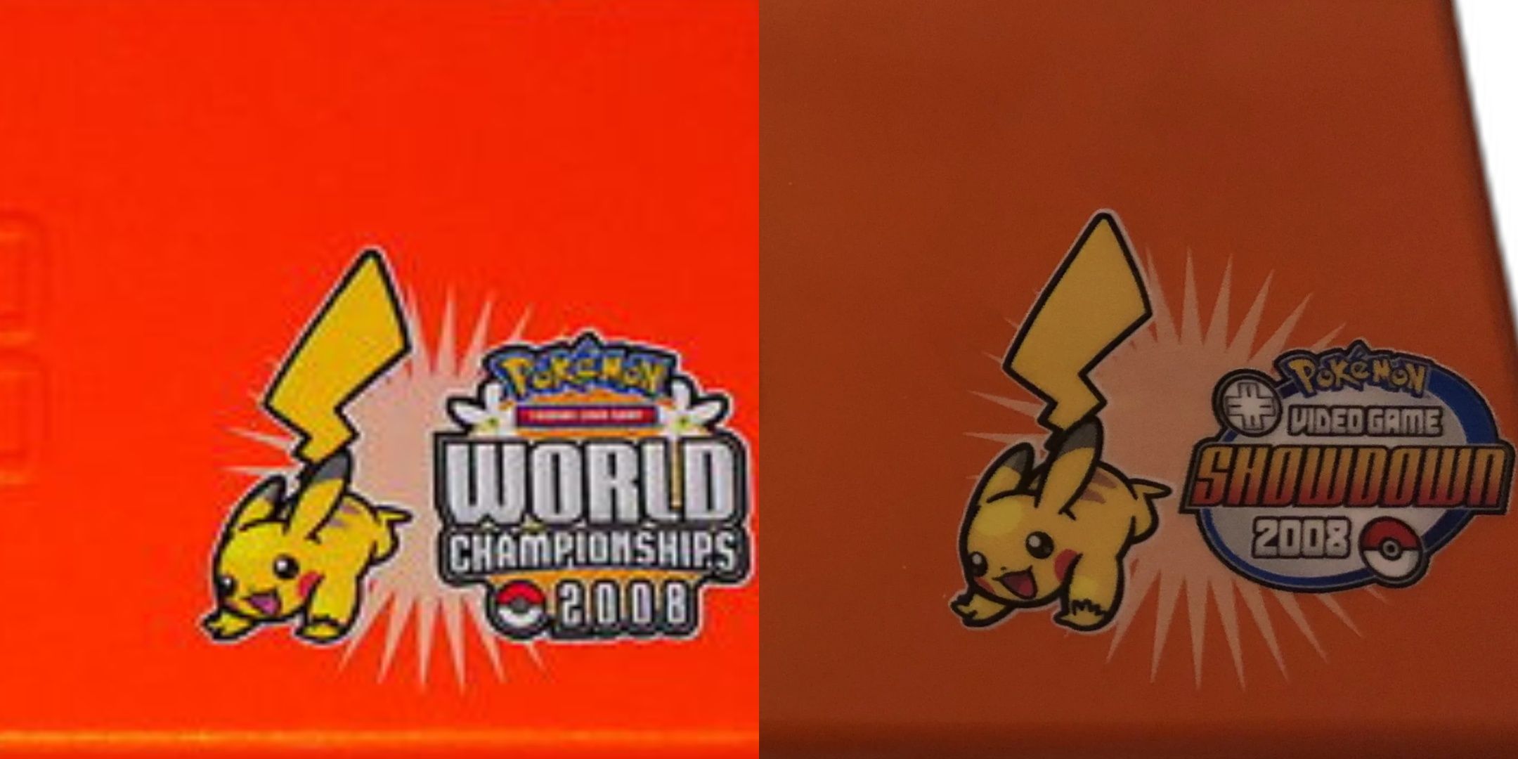 Pokemon World Championship 2008 Nintendo DS Lite Logo.