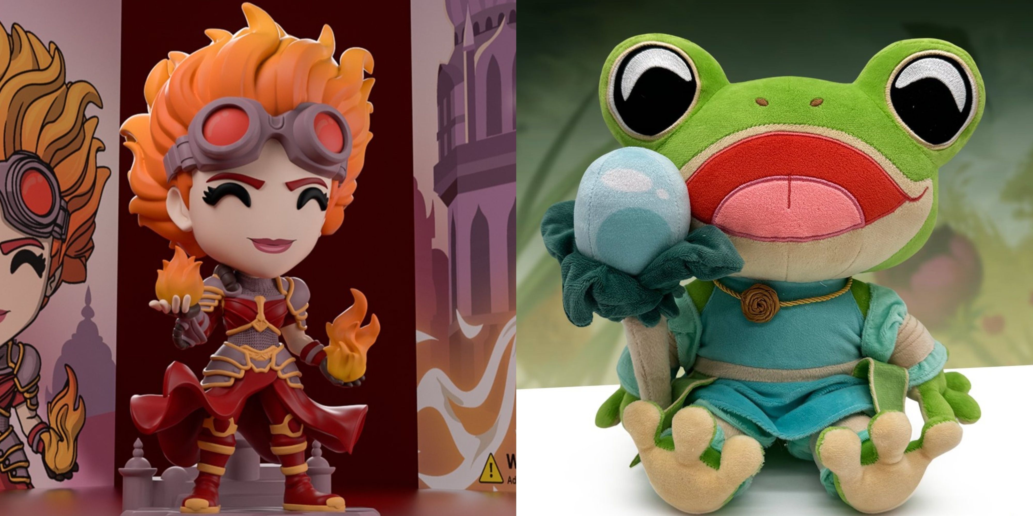 chandra youtooz figure, and helga youtooz plush