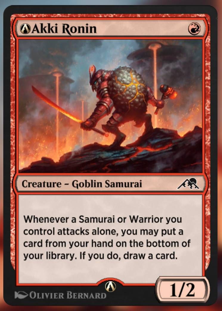 Image of A-Akki Ronin card.