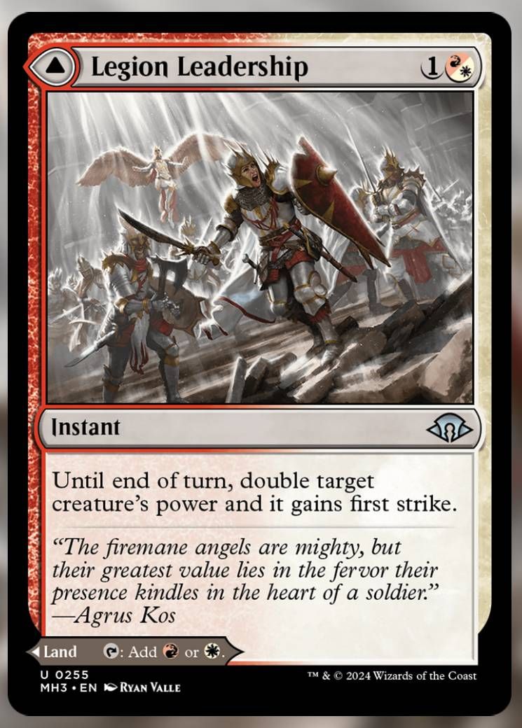 Image of Legion Leadership card.