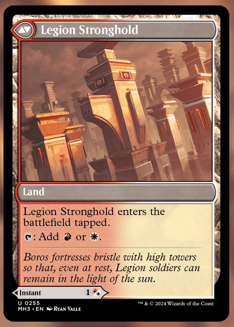 Image of Legion Stronghold card.