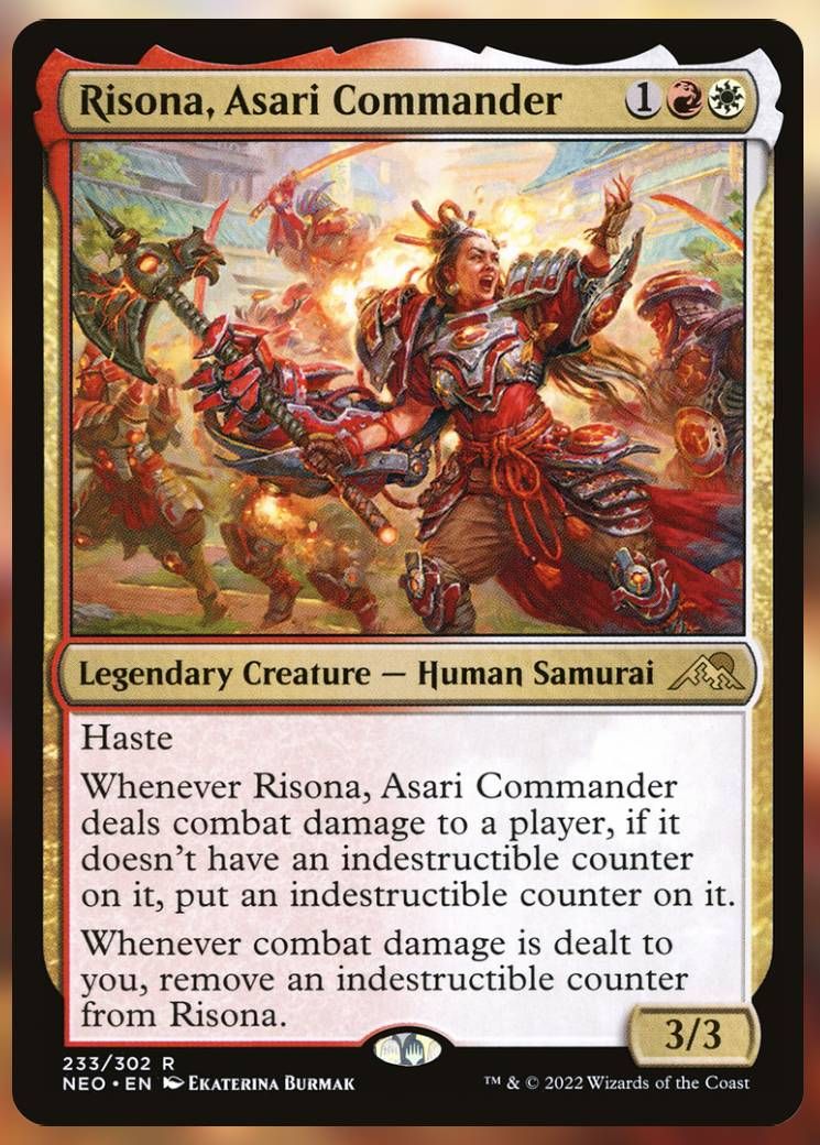 Image of Risona, Asari Commander card.