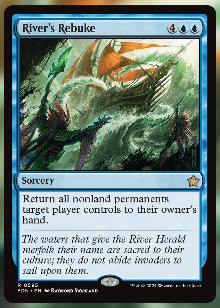 River's Rebuke MTG Card.