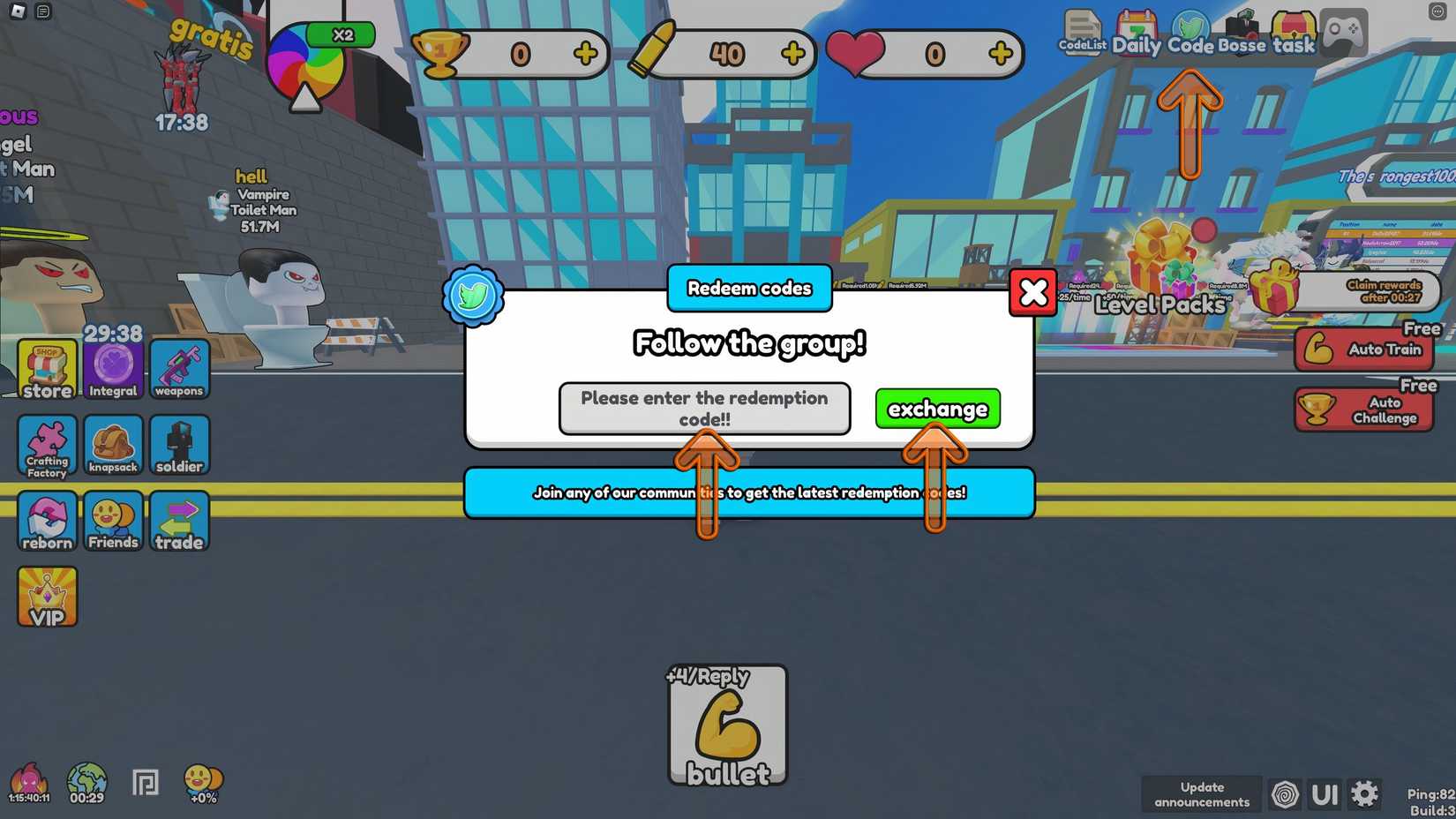 Top 10 Against Toilets Simulator Gameplay Tips, Image source: Roblox.com