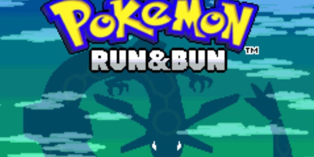 The title screen of romhack Pokemon Run and Bun.