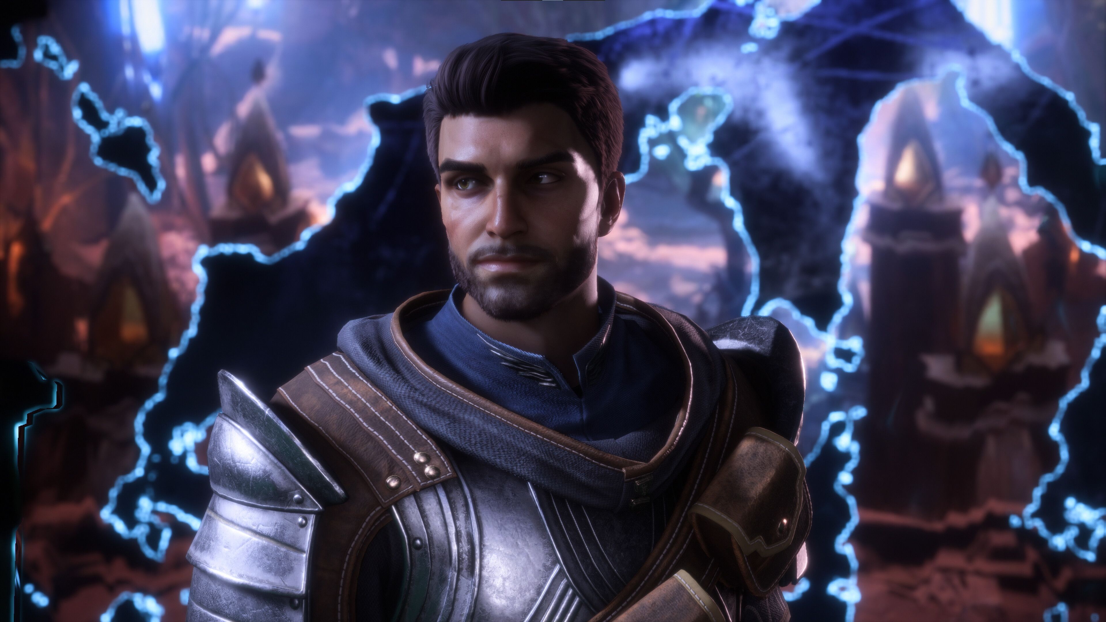 Rook wearing armour in Dragon Age: The Veilguard