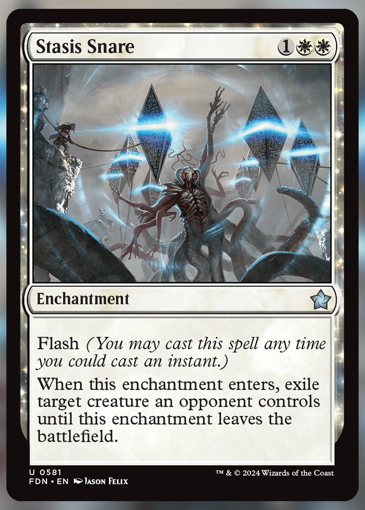 Stasis Snare MTG Card.