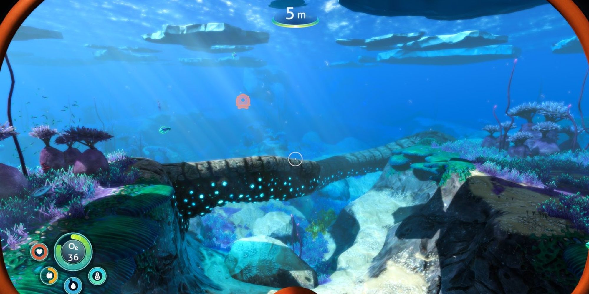 Subnautica: Swimming through an otherworldly ocean.