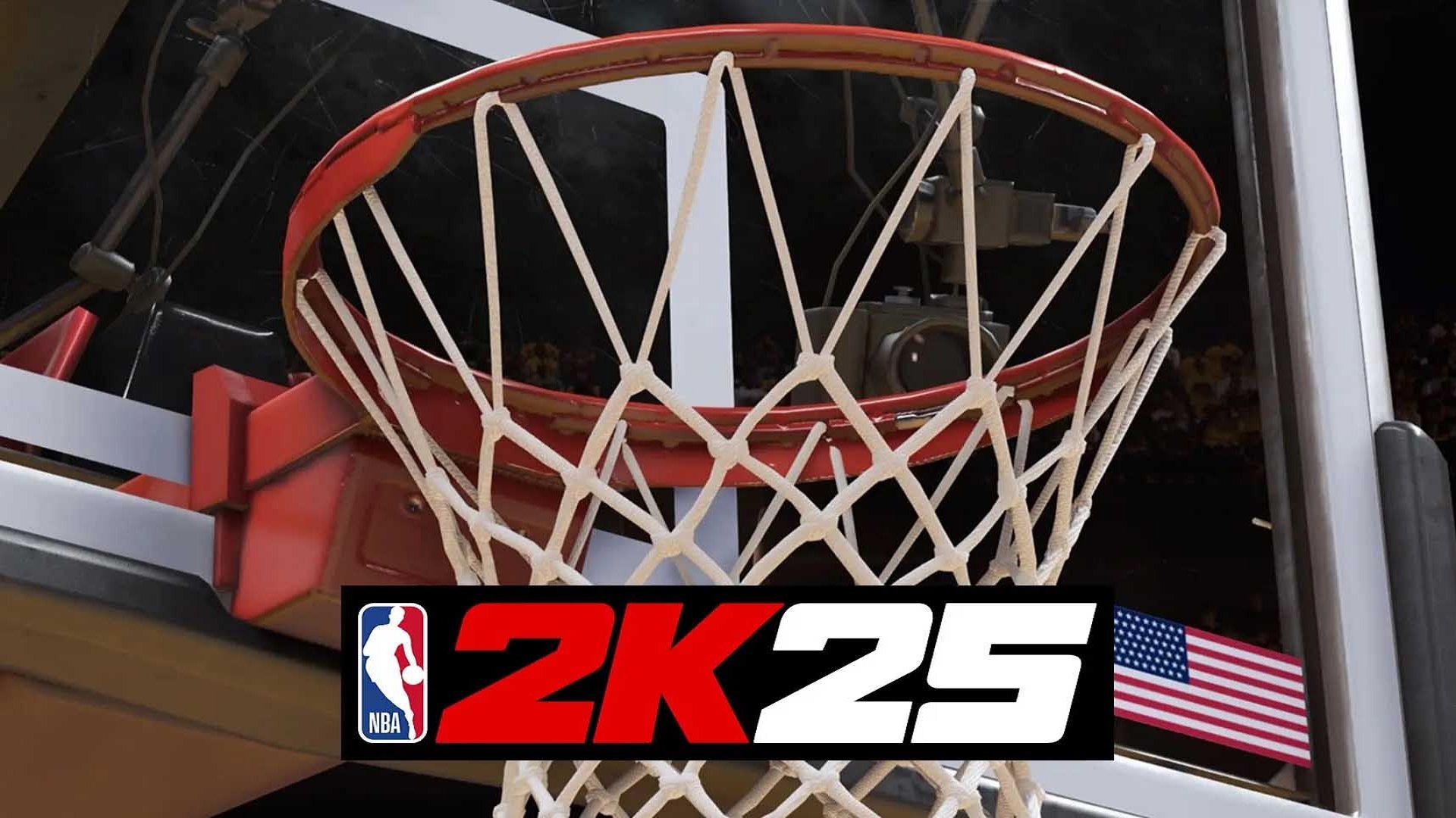 A net in NBA 2K25.