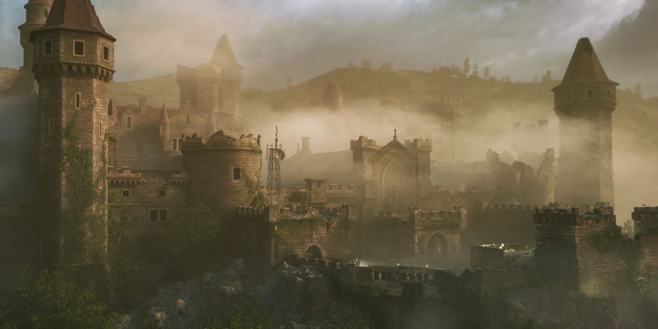 Castle Citadelle des Morts surrounding by fog in Call of Duty Black Ops 6