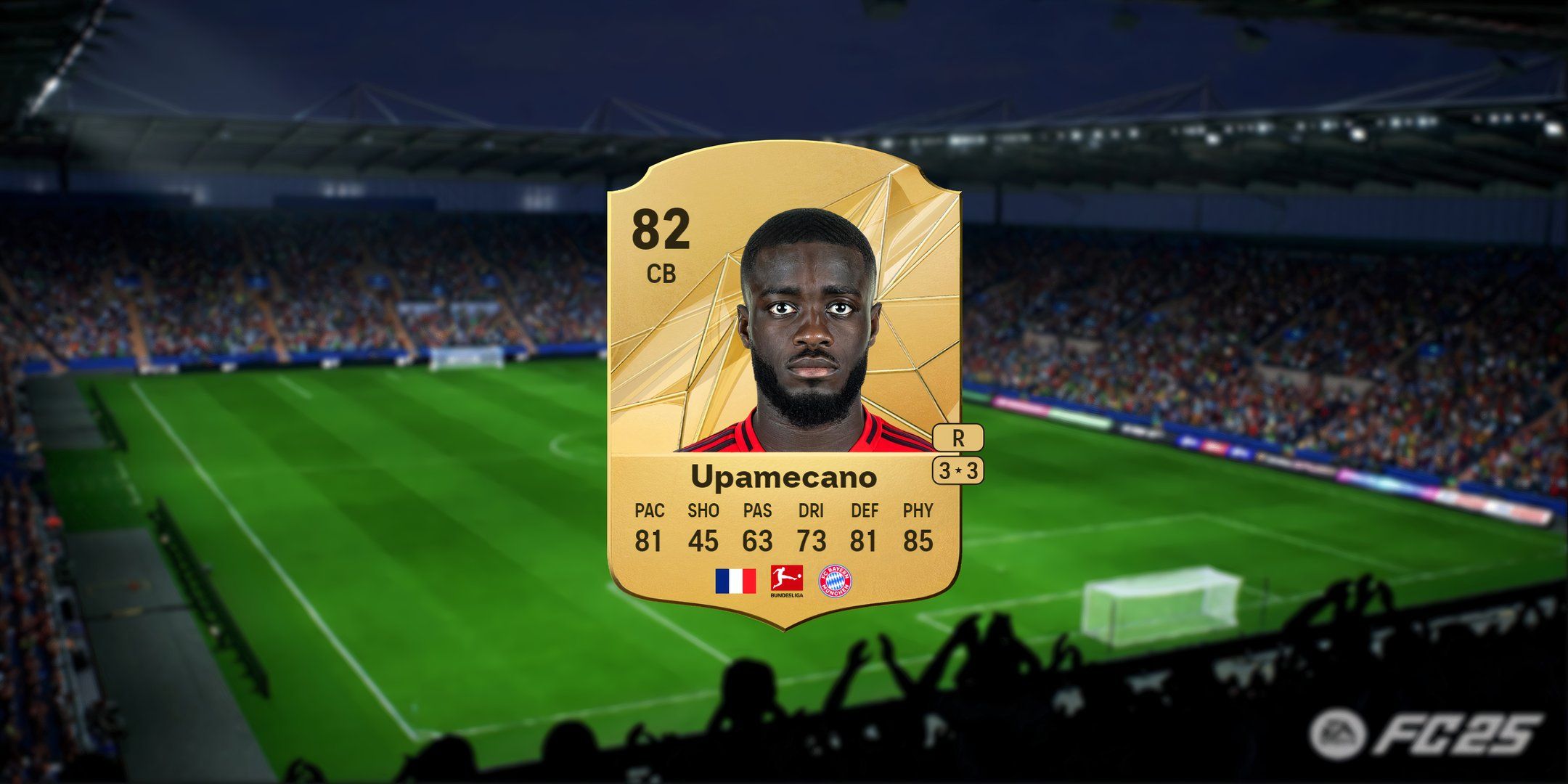 کارت Dayot Upamecano در EA Sports FC 25.