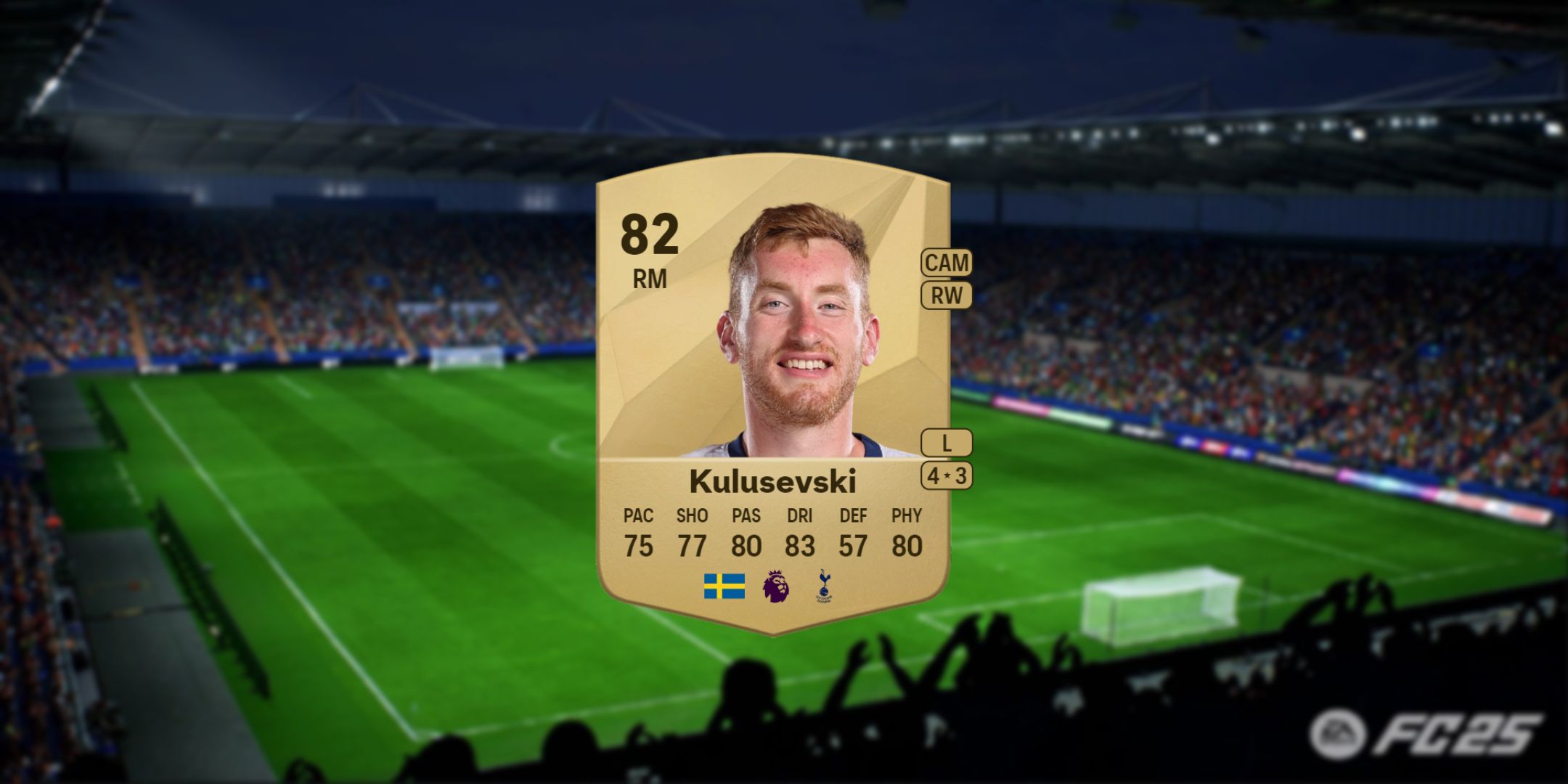 Dejan Kulusevski in EA Sports FC 25