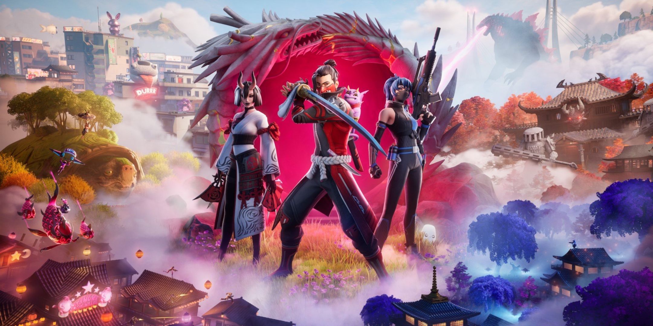 The key art for Fortnite's Hunter season.