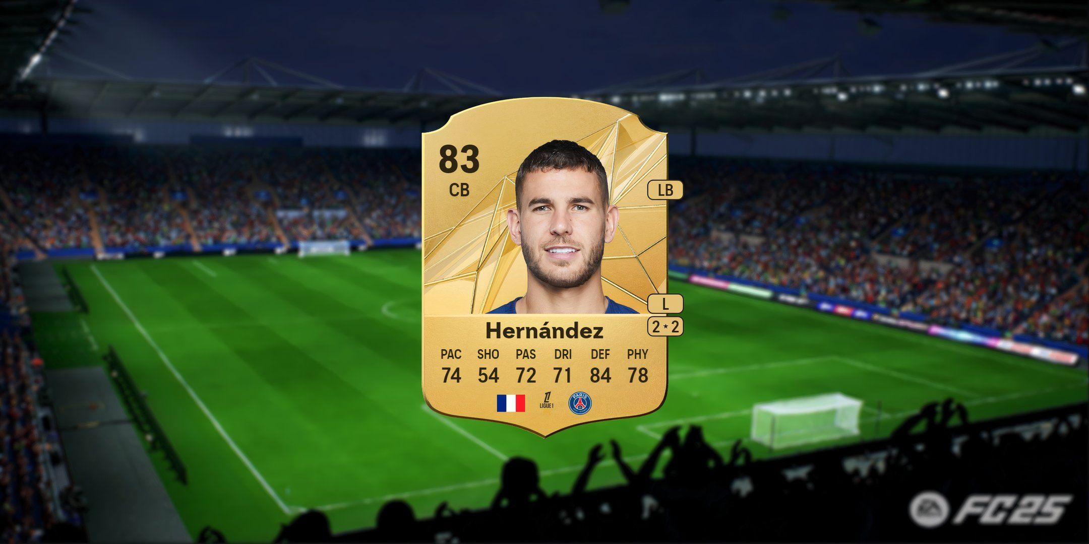 کارت لوکاس هرناندز در EA Sports FC 25.