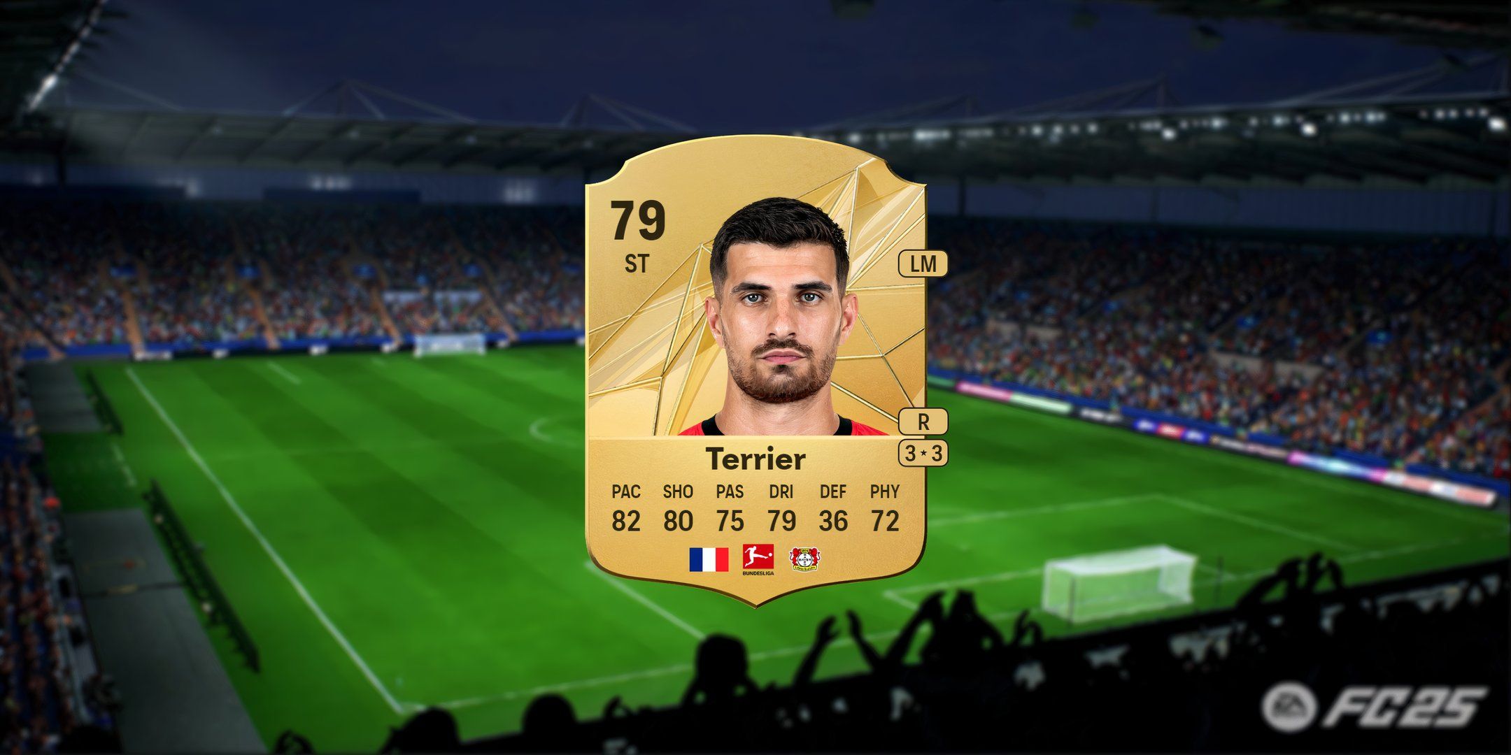کارت مارتین تریر در EA Sports FC 25.