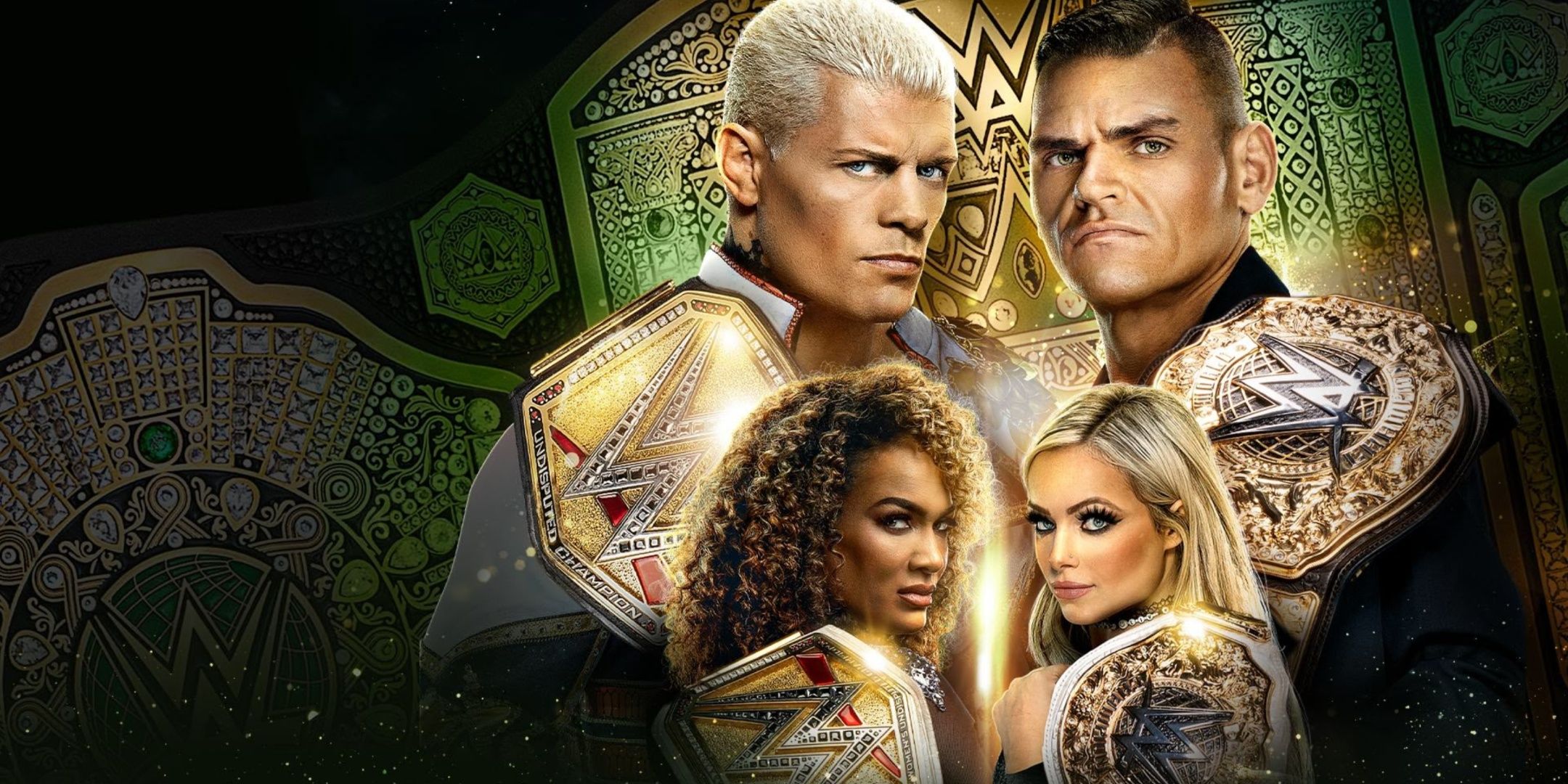 WWE Crown Jewel Key Art