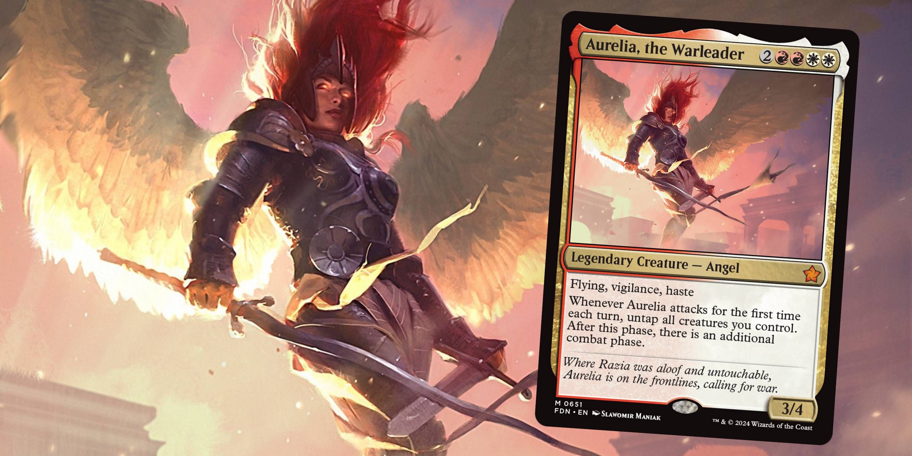 Как играть в колоду Aurelia, The Warleader Commander в Magic: The Gathering