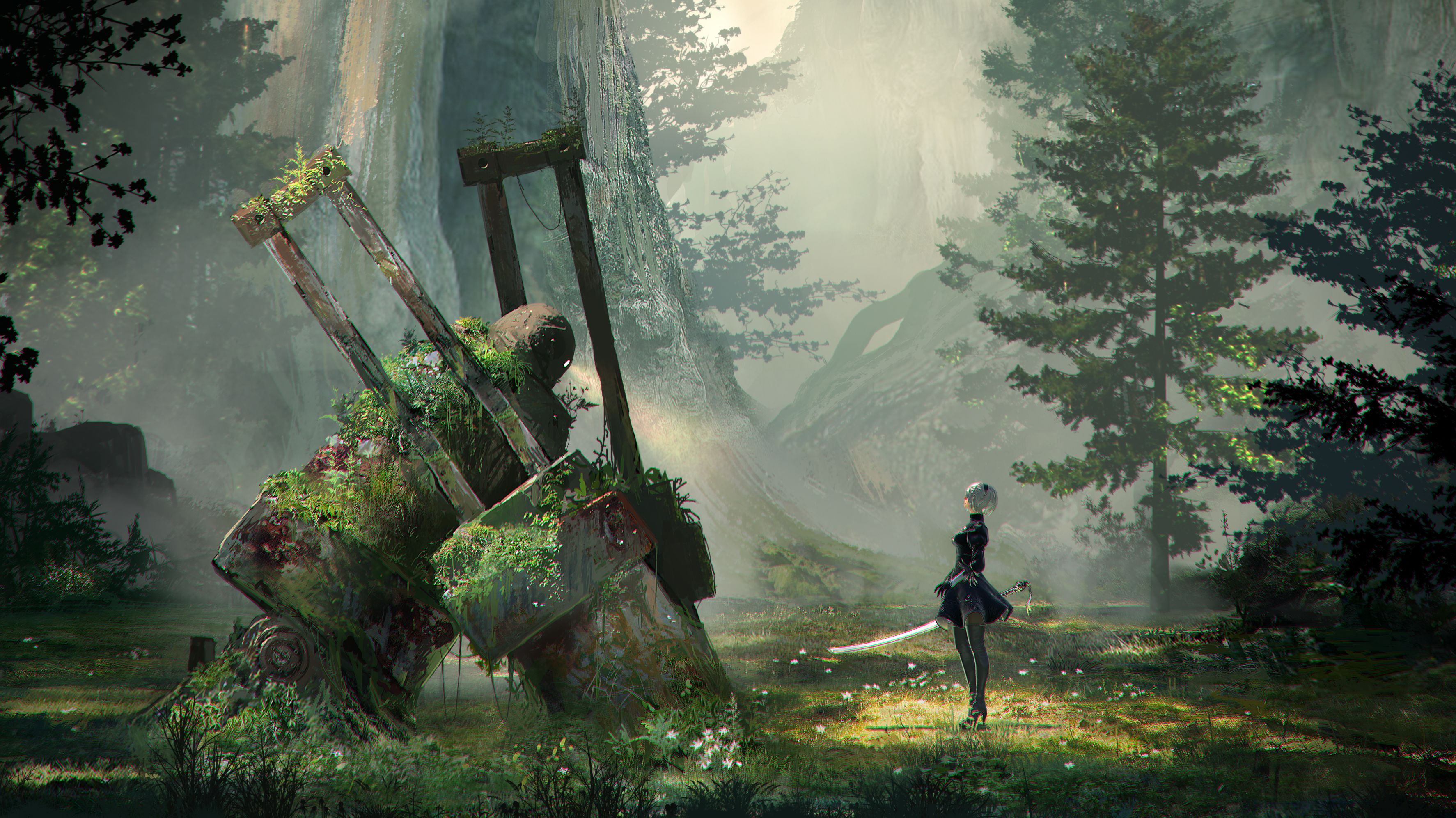 Nier Automata Key Art